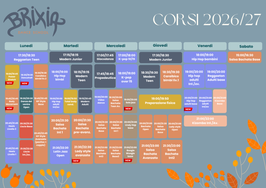 corsi di ballo brescia 2026
